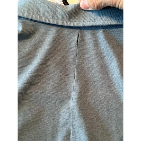 Lululemon Men's Black Short Sleeves Button Front Polo Shirt Size XL - Picture 6 of 8